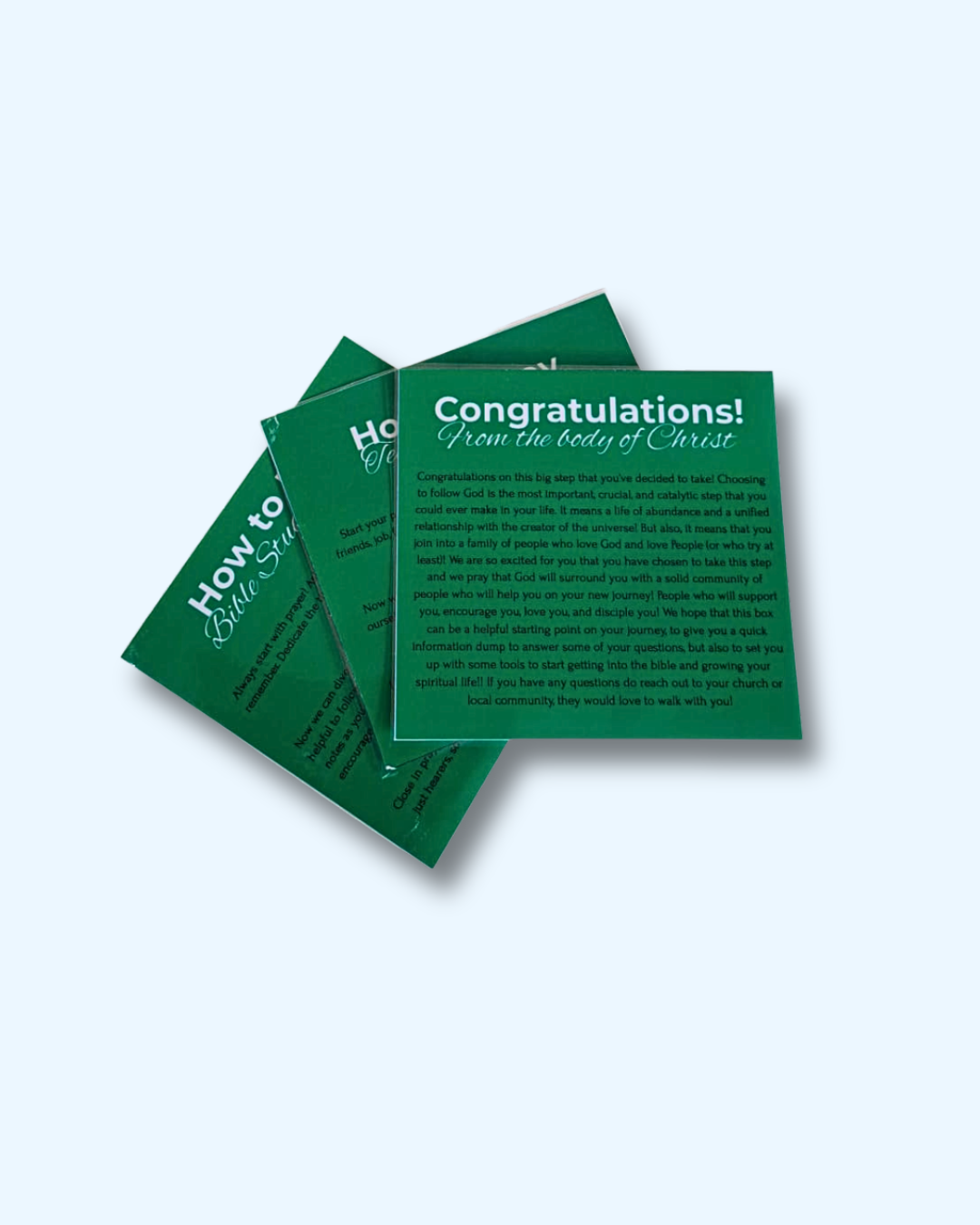 Christian Info cards